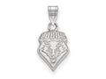 10k White Gold Logoart University Of New Mexico Small Pendant