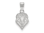 10k White Gold Logoart University Of New Mexico Small Pendant