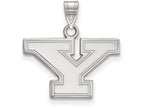 10k White Gold Logoart Youngstown State University Small Pendant