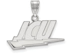 10k White Gold Logoart John Carroll University Medium Pendant