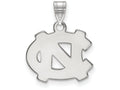 10k White Gold Logoart University Of North Carolina Small Pendant