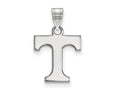 10k White Gold Logoart University Of Tennessee Small Pendant