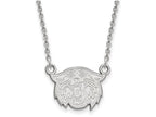 10k White Gold Logoart Villanova University Small Pendant Necklace