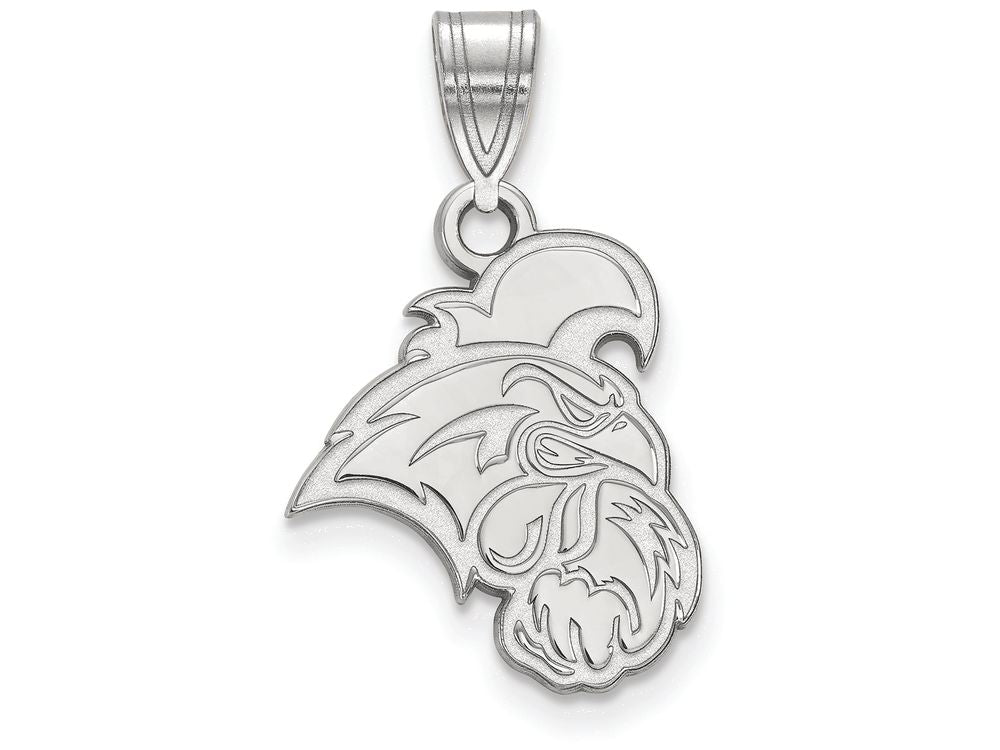 10k White Gold Logoart Coastal Carolina University Medium Pendant
