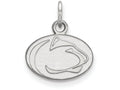 10k White Gold Logoart Penn State University Extra Small Pendant