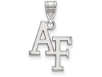 10k White Gold Logoart United States Air Force Academy Medium Pendant