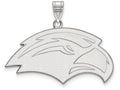 10k White Gold Logoart University Of Southern Mississippi Large Pendant