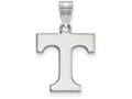 10k White Gold Logoart University Of Tennessee Medium Pendant