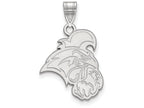 10k White Gold Logoart Coastal Carolina University Large Pendant
