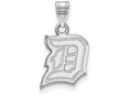 10k White Gold Logoart Duquesne University Small Pendant