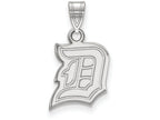 10k White Gold Logoart Duquesne University Small Pendant