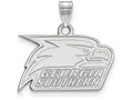 10k White Gold Logoart Georgia Southern University Small Pendant