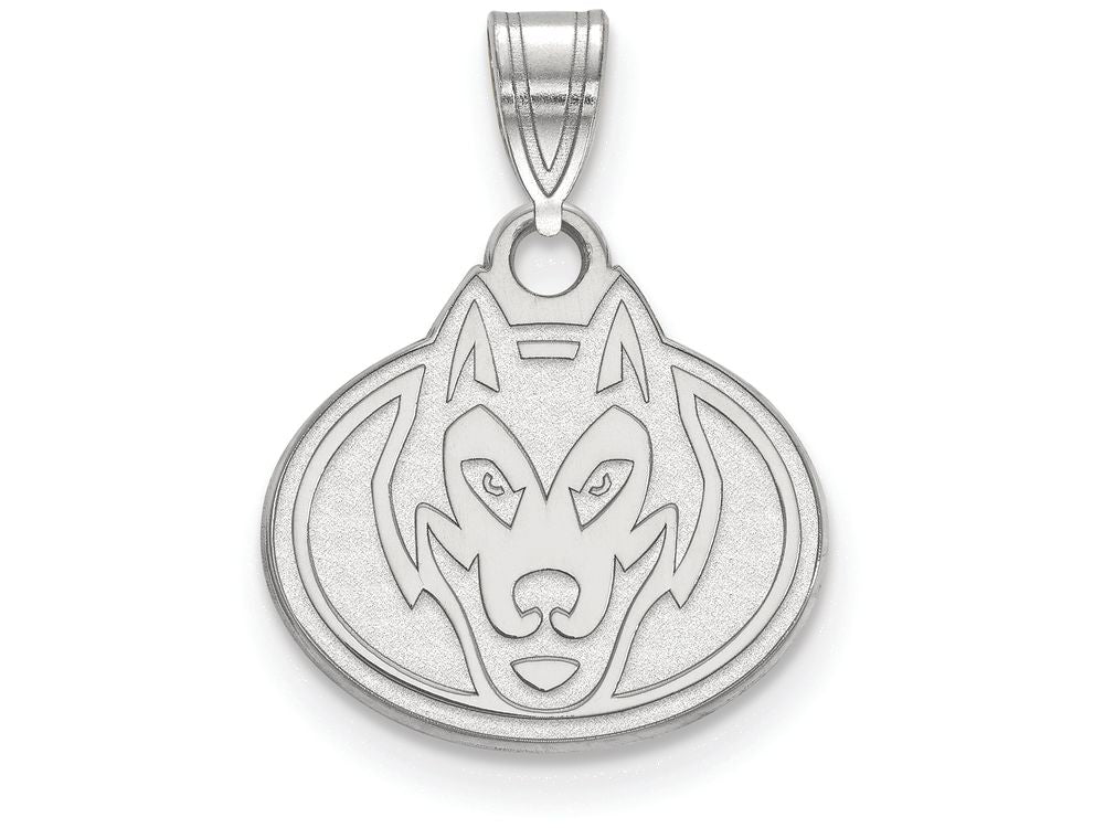 10k White Gold Logoart St. Cloud State Small Pendant