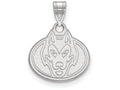10k White Gold Logoart St. Cloud State Small Pendant