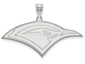 10k White Gold Logoart The University Of Tennessee At Chattanooga Large Pendant