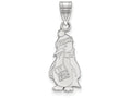 10k White Gold Logoart Youngstown State University Large Pendant