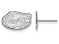 10k White Gold Logoart University Of Florida Extra Small Post Earrings