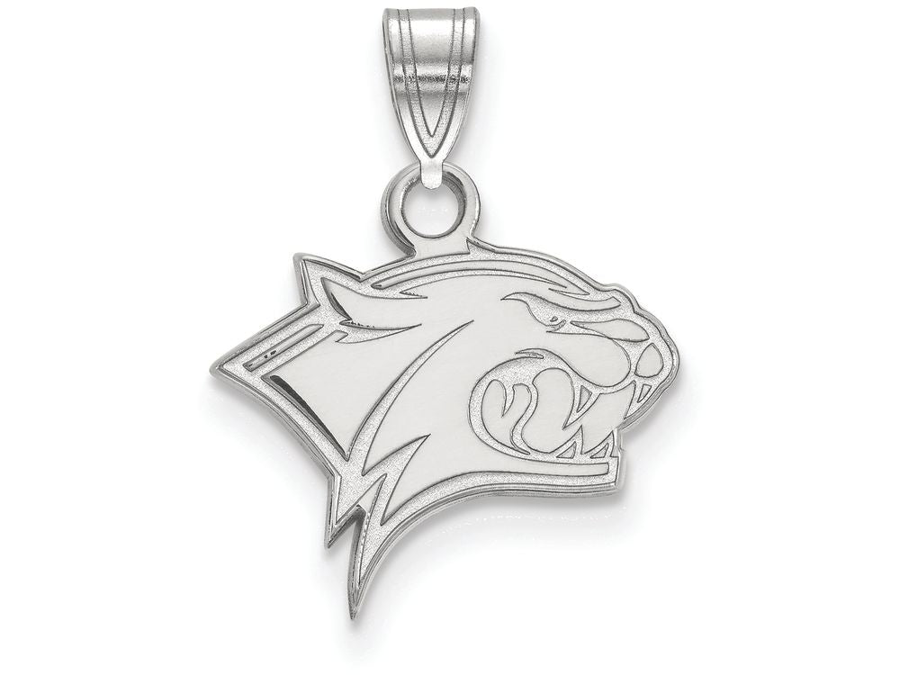 10k White Gold Logoart University Of New Hampshire Small Pendant