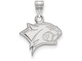 10k White Gold Logoart University Of New Hampshire Small Pendant