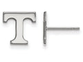 10k White Gold Logoart University Of Tennessee Extra Small Post Earrings