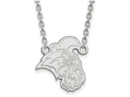 10k White Gold Logoart Coastal Carolina University Large Pendant Necklace