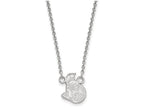 10k White Gold Nhl Logoart Ottawa Senators Small Pendant Necklace