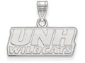 10k White Gold Logoart University Of New Hampshire Small Pendant