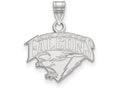 10k White Gold Logoart United States Air Force Academy Small Pendant