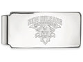 10k White Gold Logoart University Of New Orleans Money Clip