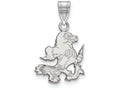10k White Gold Logoart United States Air Force Academy Medium Pendant