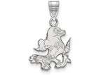 10k White Gold Logoart United States Air Force Academy Medium Pendant