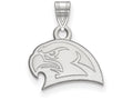 10k White Gold Logoart Miami University Small Pendant