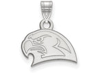 10k White Gold Logoart Miami University Small Pendant