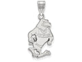 10k White Gold Logoart Georgia Southern University Large Pendant