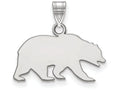 10k White Gold Logoart University Of California Berkeley Small Pendant
