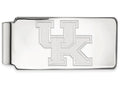 10k White Gold Logoart University Of Kentucky Money Clip