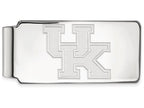 10k White Gold Logoart University Of Kentucky Money Clip