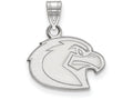 10k White Gold Logoart Marquette University Small Pendant