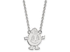 10k White Gold Logoart Syracuse University Large Pendant Necklace