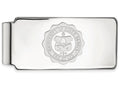 10k White Gold Logoart University Of North Dakota Money Clip Crest