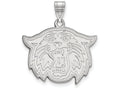 10k White Gold Logoart Villanova University Large Pendant