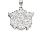 10k White Gold Logoart Villanova University Large Pendant