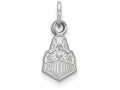 10k White Gold Logoart Purdue Extra Small Pendant