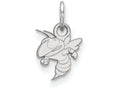 10k White Gold Logoart Georgia Institute Of Technology Extra Small Pendant