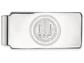 10k White Gold Logoart University Of California Berkeley Money Clip Crest