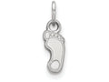 10k White Gold Logoart University Of North Carolina Extra Small Pendant