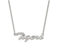 Logoart 10k White Gold Clemson University Extra Small Pendant