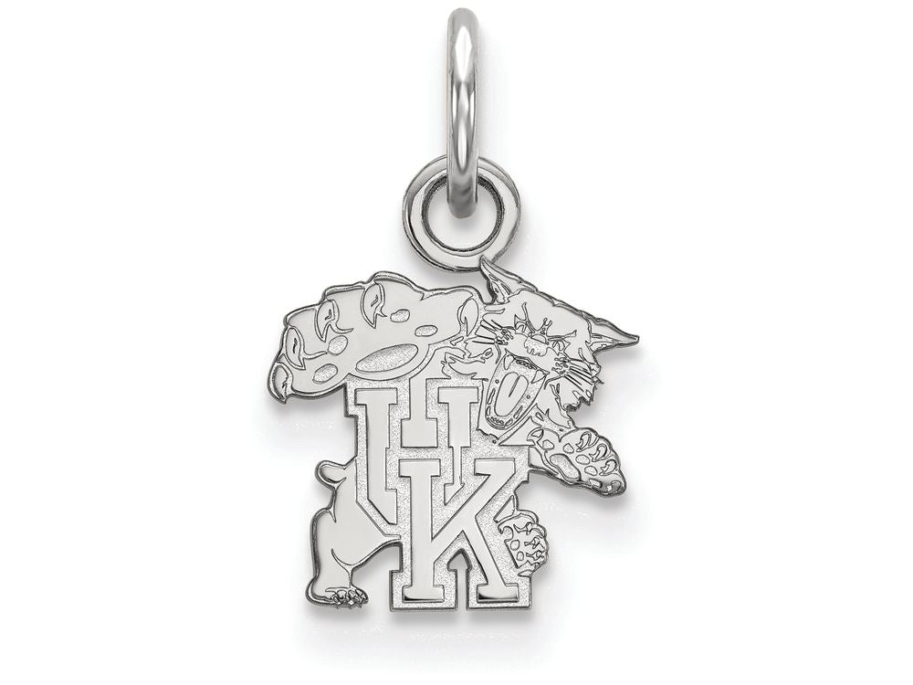 10k White Gold Logoart University Of Kentucky Extra Small Pendant