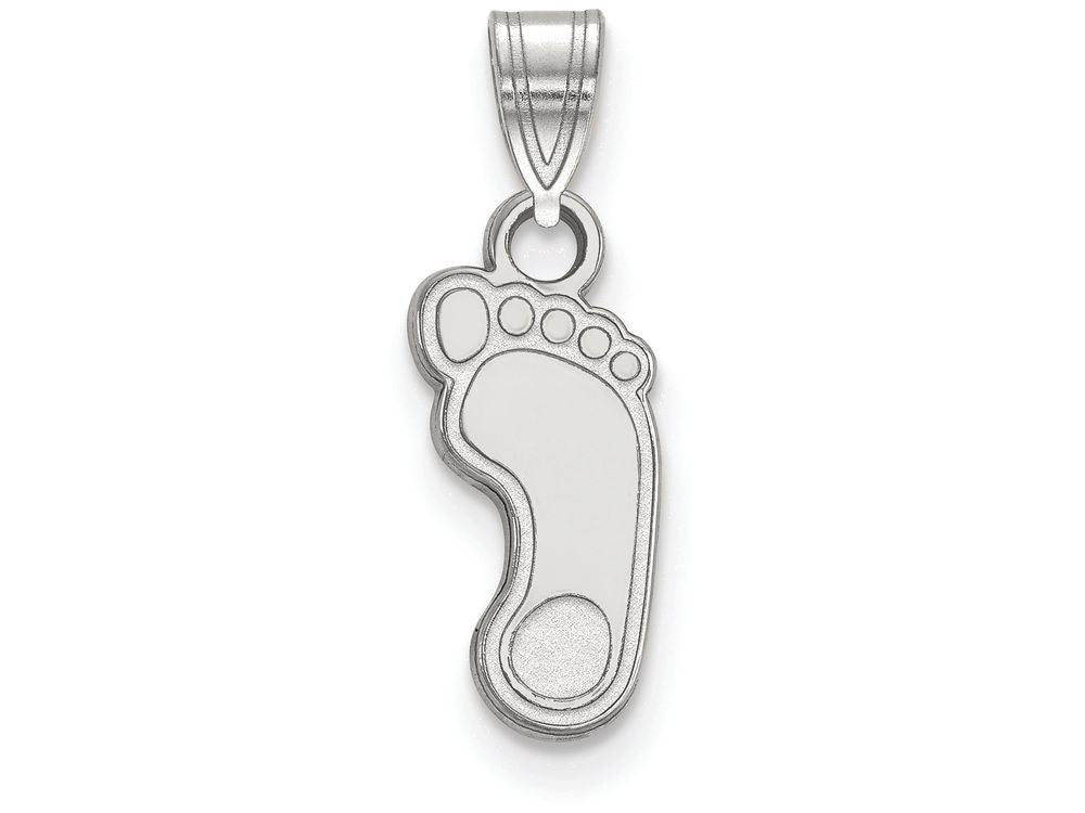 10k White Gold Logoart University Of North Carolina Small Pendant