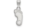10k White Gold Logoart University Of North Carolina Small Pendant
